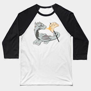 Toasty Dragon Baby Baseball T-Shirt